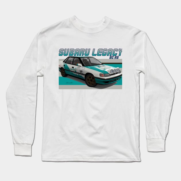 Subaru Legacy BC RS Long Sleeve T-Shirt by PjesusArt